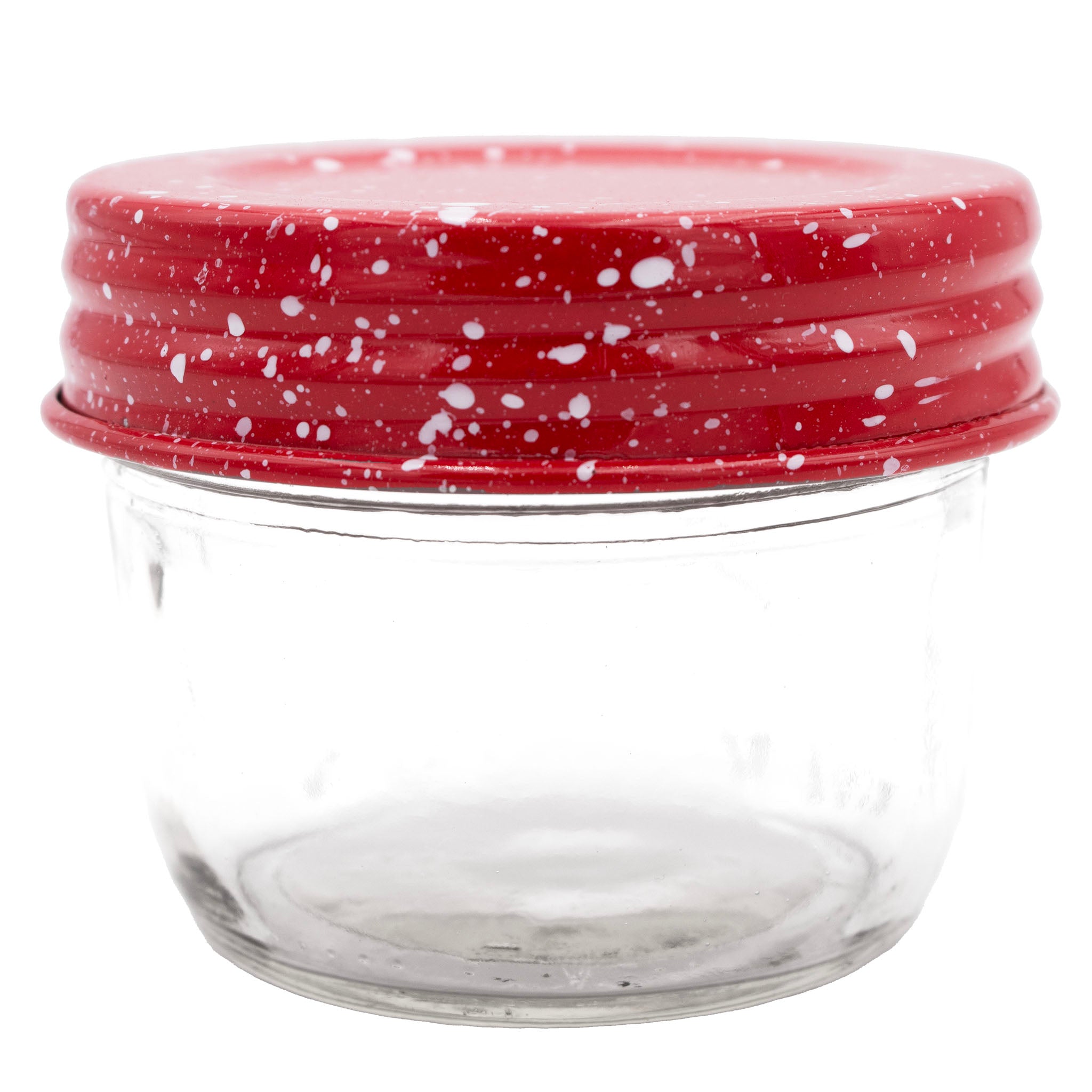 Speckled Enamel Storage Lids for Mason Jars 4 Pack