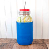 Silicone Sleeve for Half Gallon 64oz Mason Jars