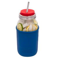 Silicone Sleeve for Half Gallon 64oz Mason Jars