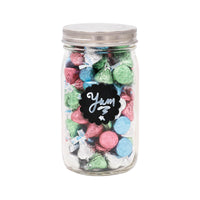 Stainless Steel Storage Lids with Leak-Proof Silicone Liners for Mason Jars 5 Pack