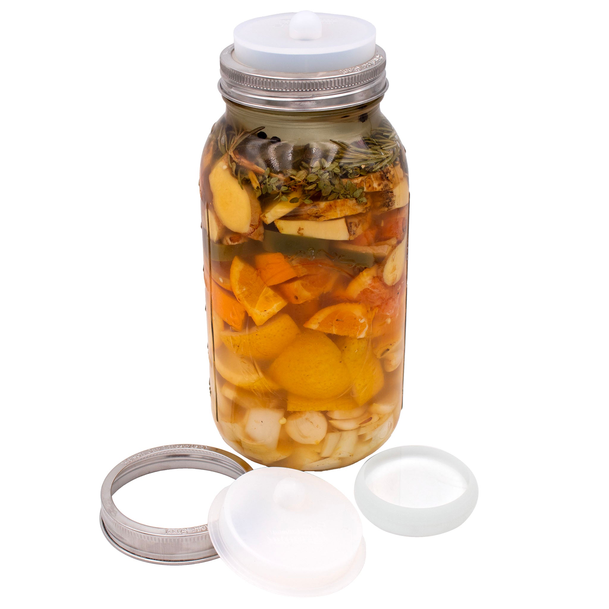 Fermentation Starter Kit for Wide Mouth Mason Jars