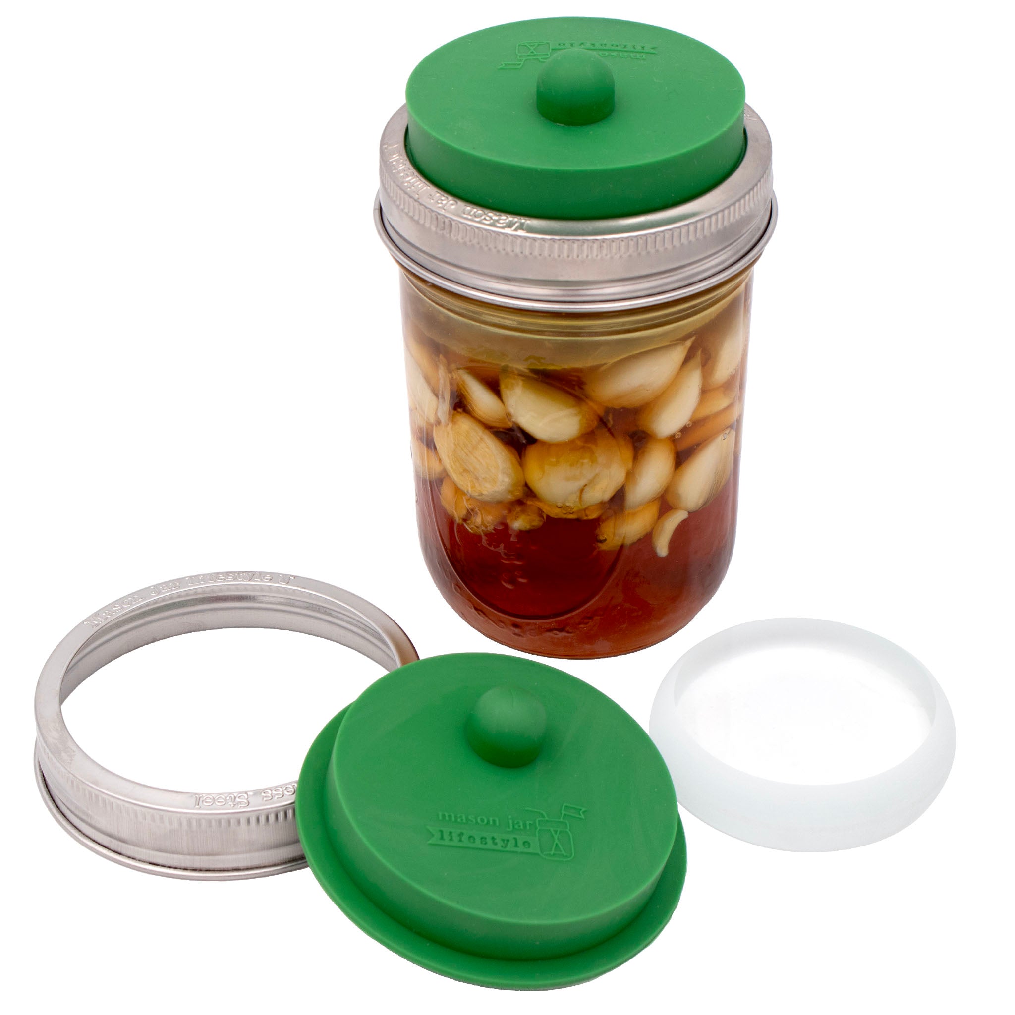 Fermentation Starter Kit for Wide Mouth Mason Jars