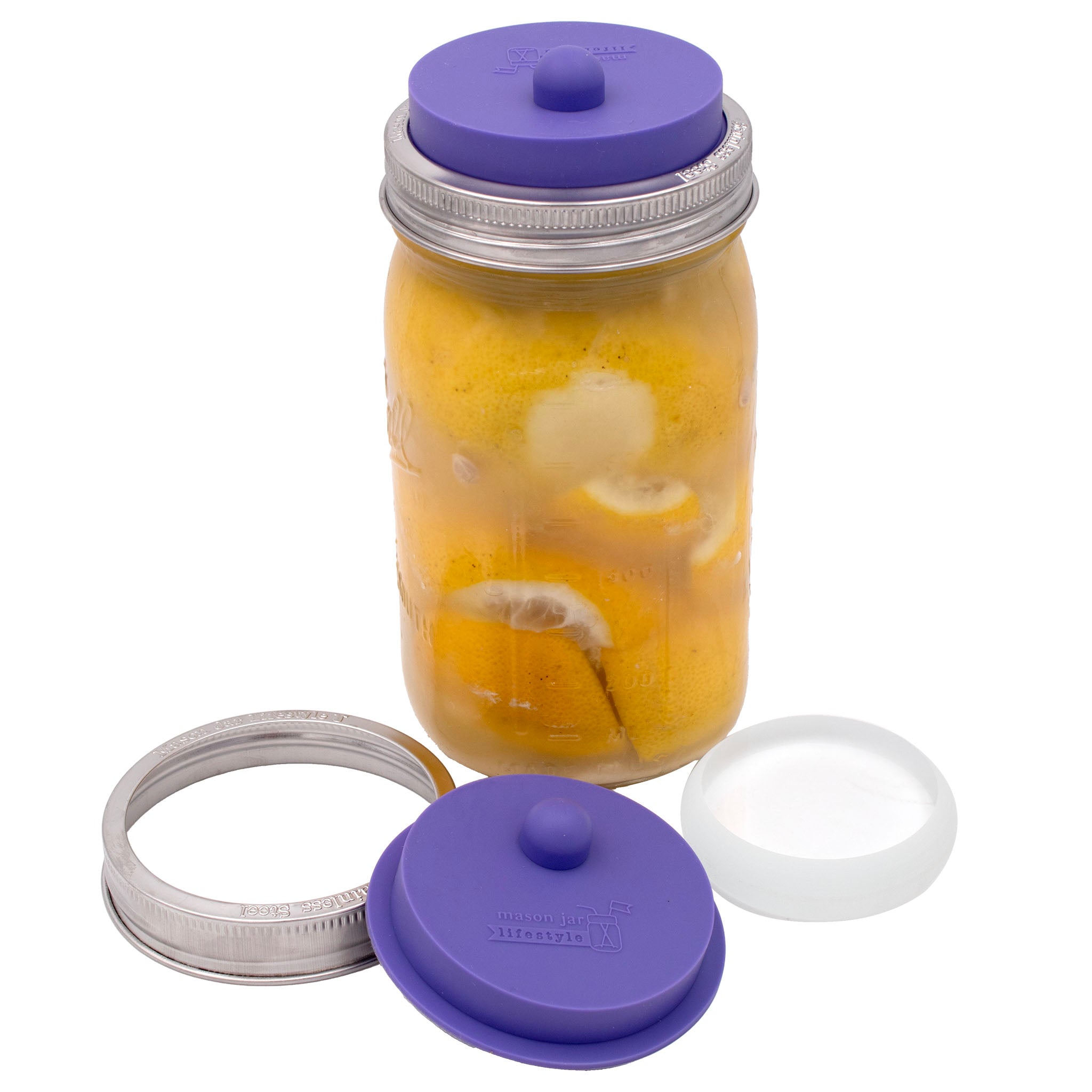 Fermentation Starter Kit for Wide Mouth Mason Jars