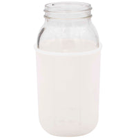 Silicone Sleeve for Half Gallon 64oz Mason Jars