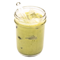 Short Glass Straws for Half Pint Mason Jars 4 Pack + Cleaner