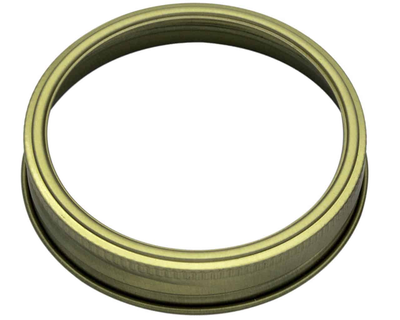 Gold Bands / Rings for Mason Jars 10 Pack