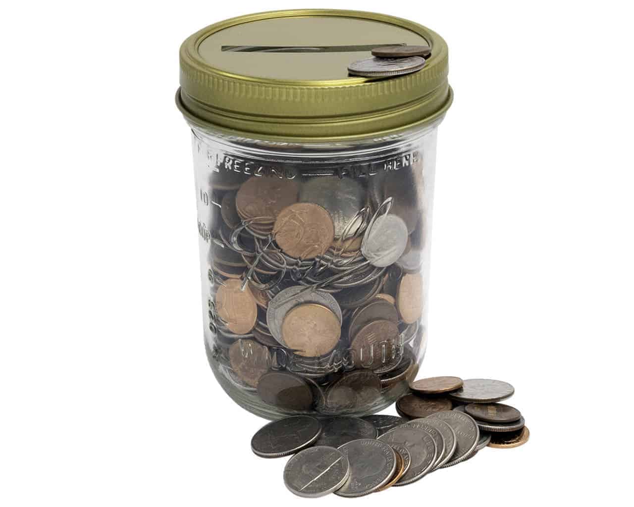 mason-jar-lifestyle-gold-coin-slot-bank-lid-insert-gold-band-wide-mouth-ball-mason-jar-coins