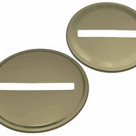 Mason Jar Lifestyle Gold coin slot bank lid for regular and wide mouth Mason jars