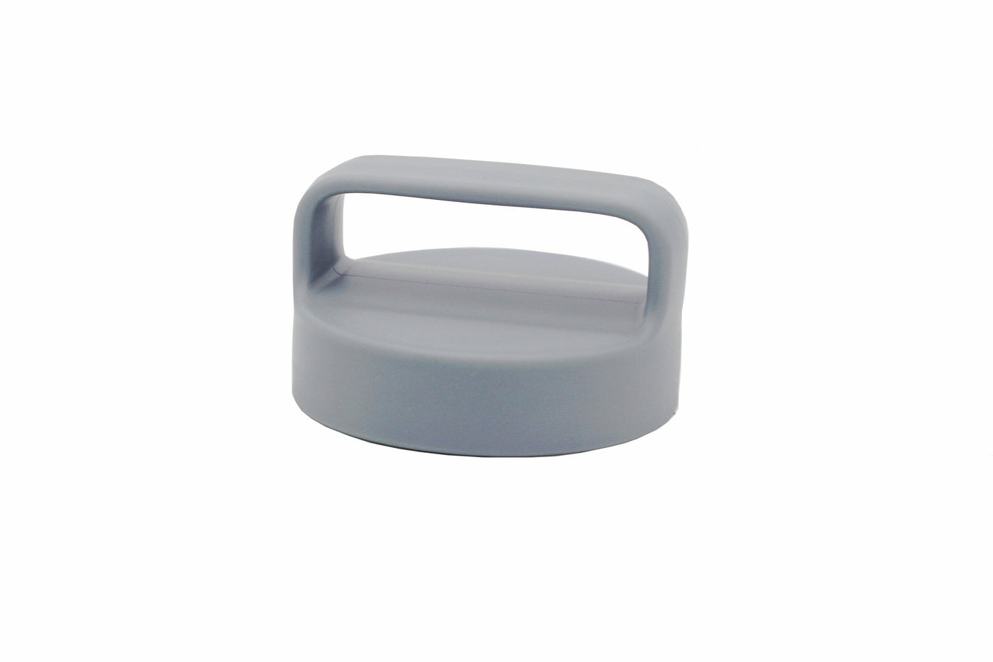 Gray Plastic Handle Canister Lid for Regular Mouth Mason Jars