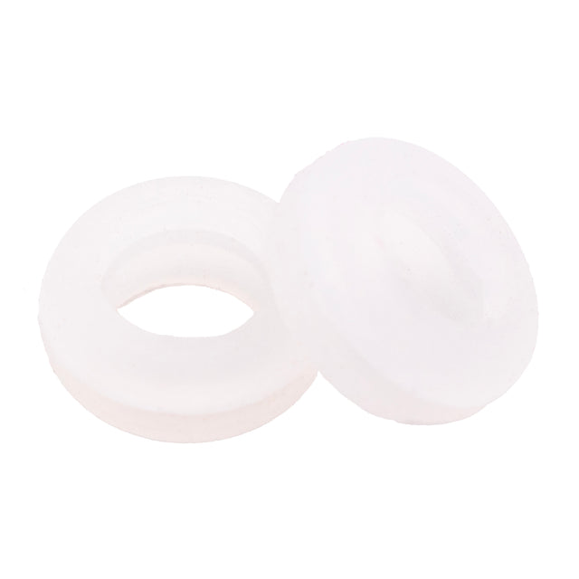 Straw hold grommets for straw hole lids