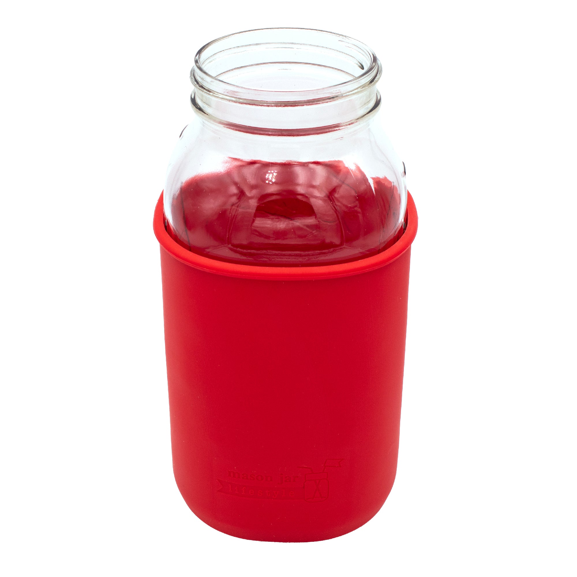 Silicone Sleeve for Half Gallon 64oz Mason Jars