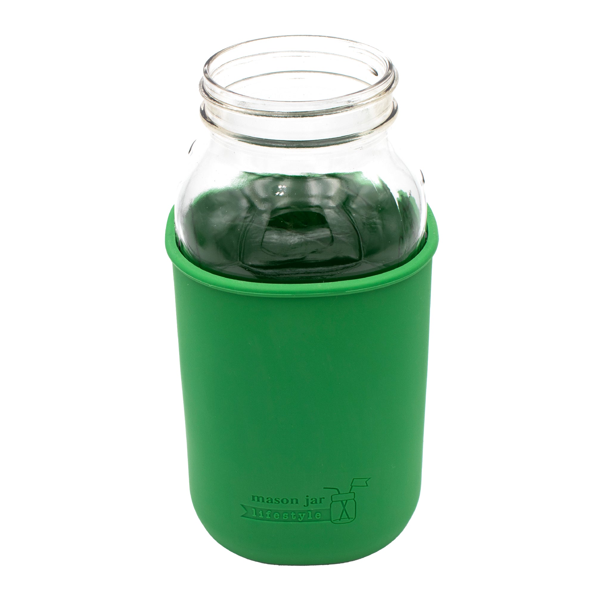 Silicone Sleeve for Half Gallon 64oz Mason Jars