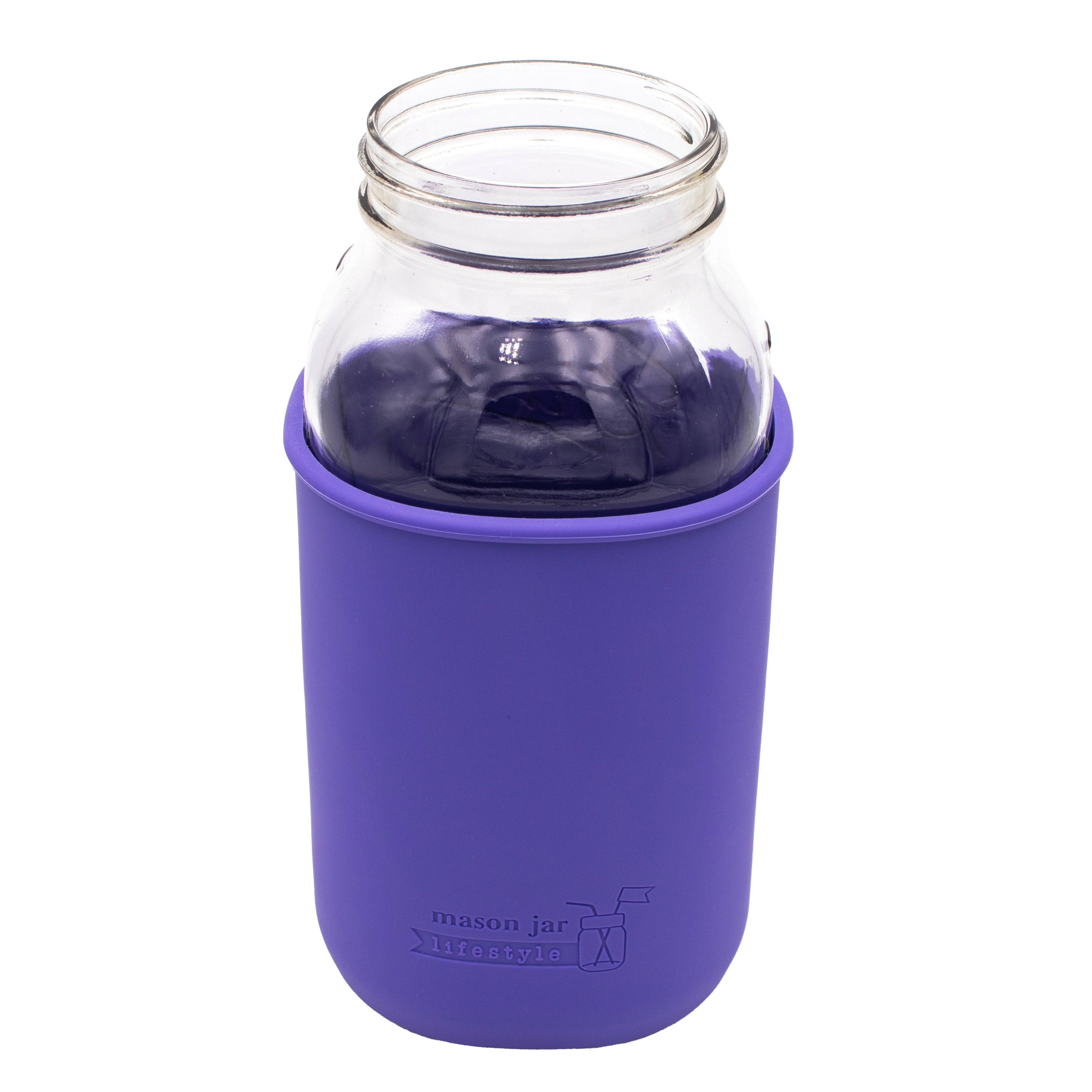 Silicone Sleeve for Half Gallon 64oz Mason Jars