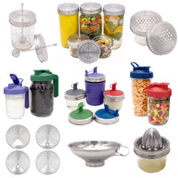 Kitchen Essentials Bundle for Wide Mouth Mason Jars
