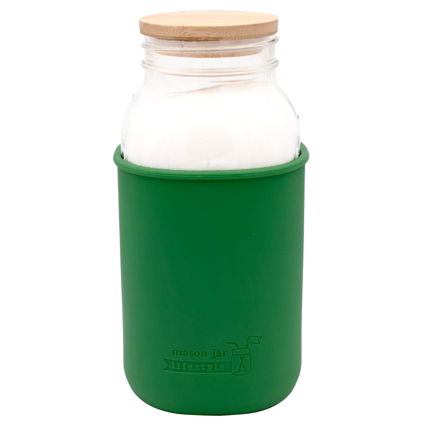 Silicone Sleeve for Half Gallon 64oz Mason Jars