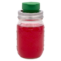 Silicone Chug Leak Resistant Lids for Regular Mouth Mason Jars