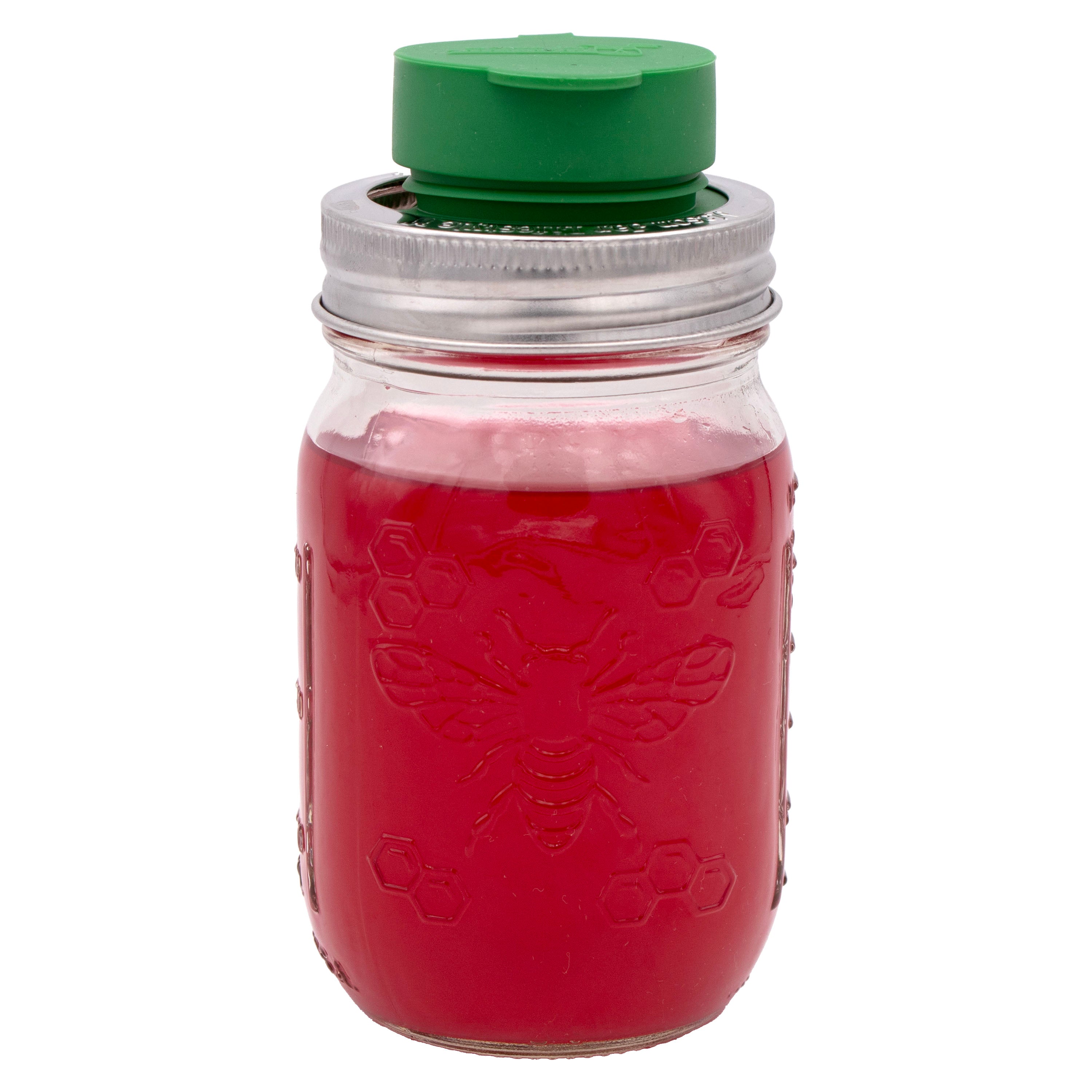 Silicone Chug Leak Resistant Lids for Regular Mouth Mason Jars