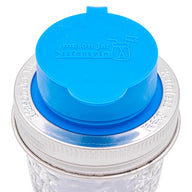 Leak Proof Silicone Chug Lids for Regular Mouth Mason Jars