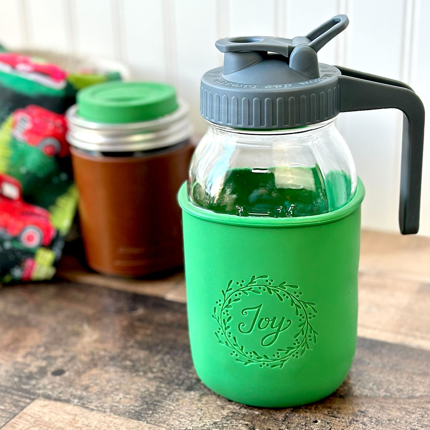 "Let It Snow" & "Joy" Laser Engraved Quart Sleeves *Limited Edition*