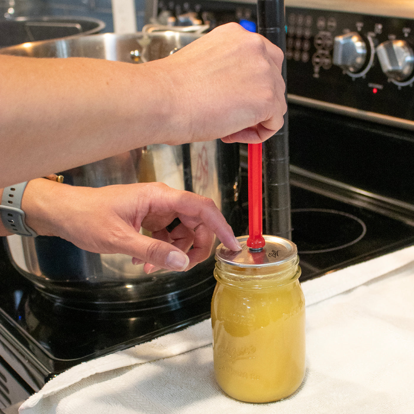 Magnetic Lid Lifter for Mason Jar Lids