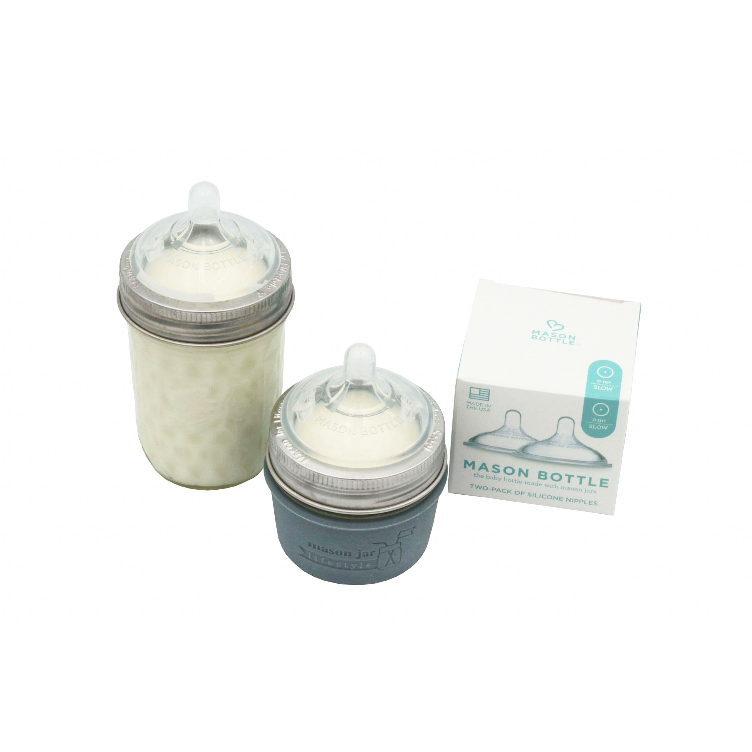 Baby Bottle Starter Kit for Mason Jars