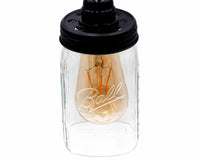 Lighting Lid for Mason Jar Light Fixtures