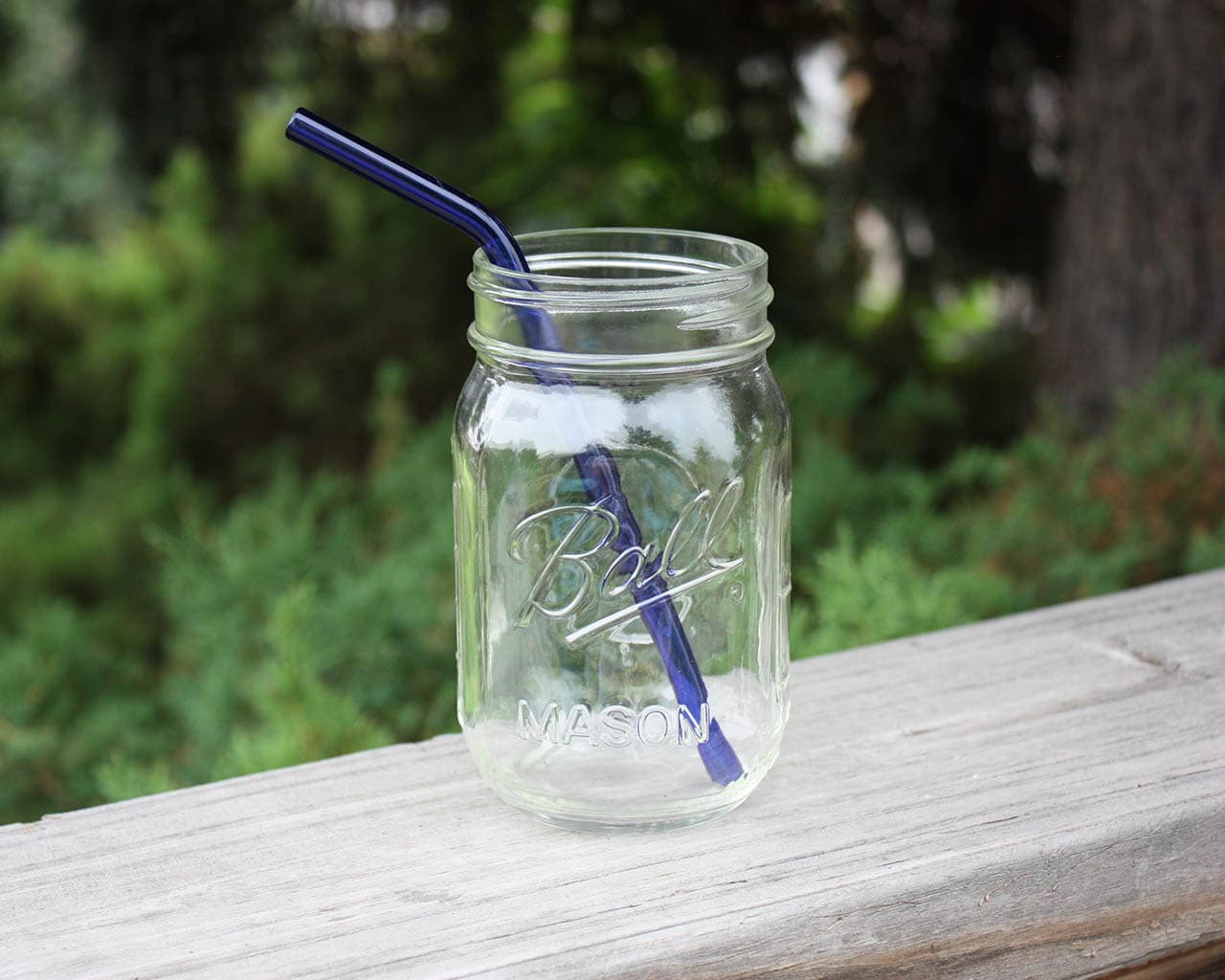 Short Pink Bent Glass Straws for Half Pint Mason Jars · Mason Jar Lifestyle