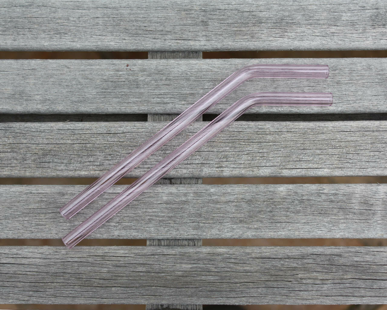 Medium Bent Glass Straw for Pint Mason Jars