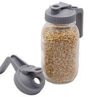 Pour & Store Pitcher Lid with Handle for Mason Jars