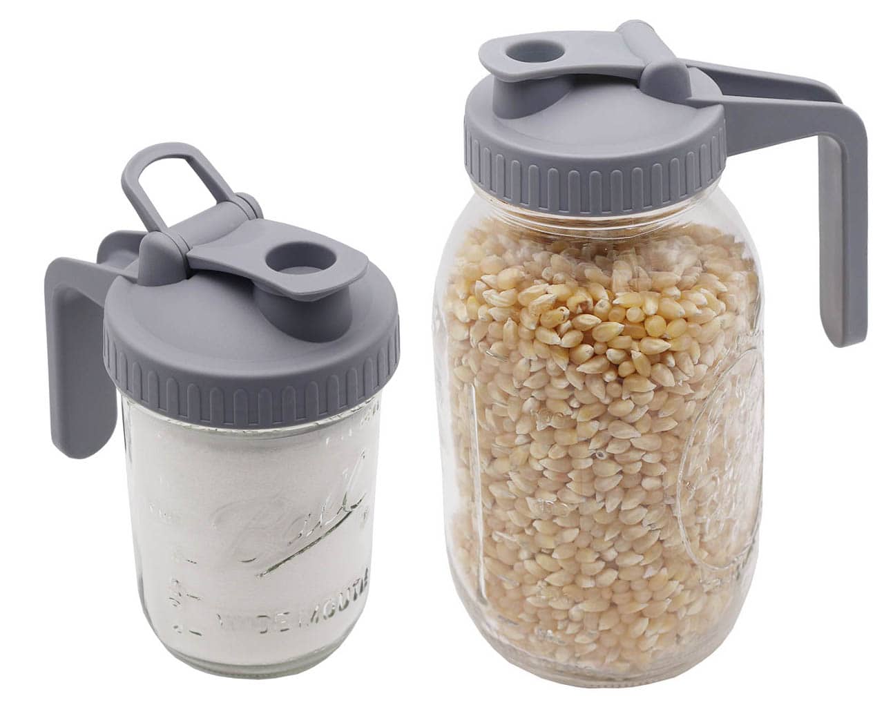 https://masonjarlifestyle.com/cdn/shop/files/mason-jar-lifestyle-pour-store-carry-handle-pitcher-lid-gray-regular-wide-mouth-jars-grain-sugar-dispenser.jpg?v=1695767249&width=1280