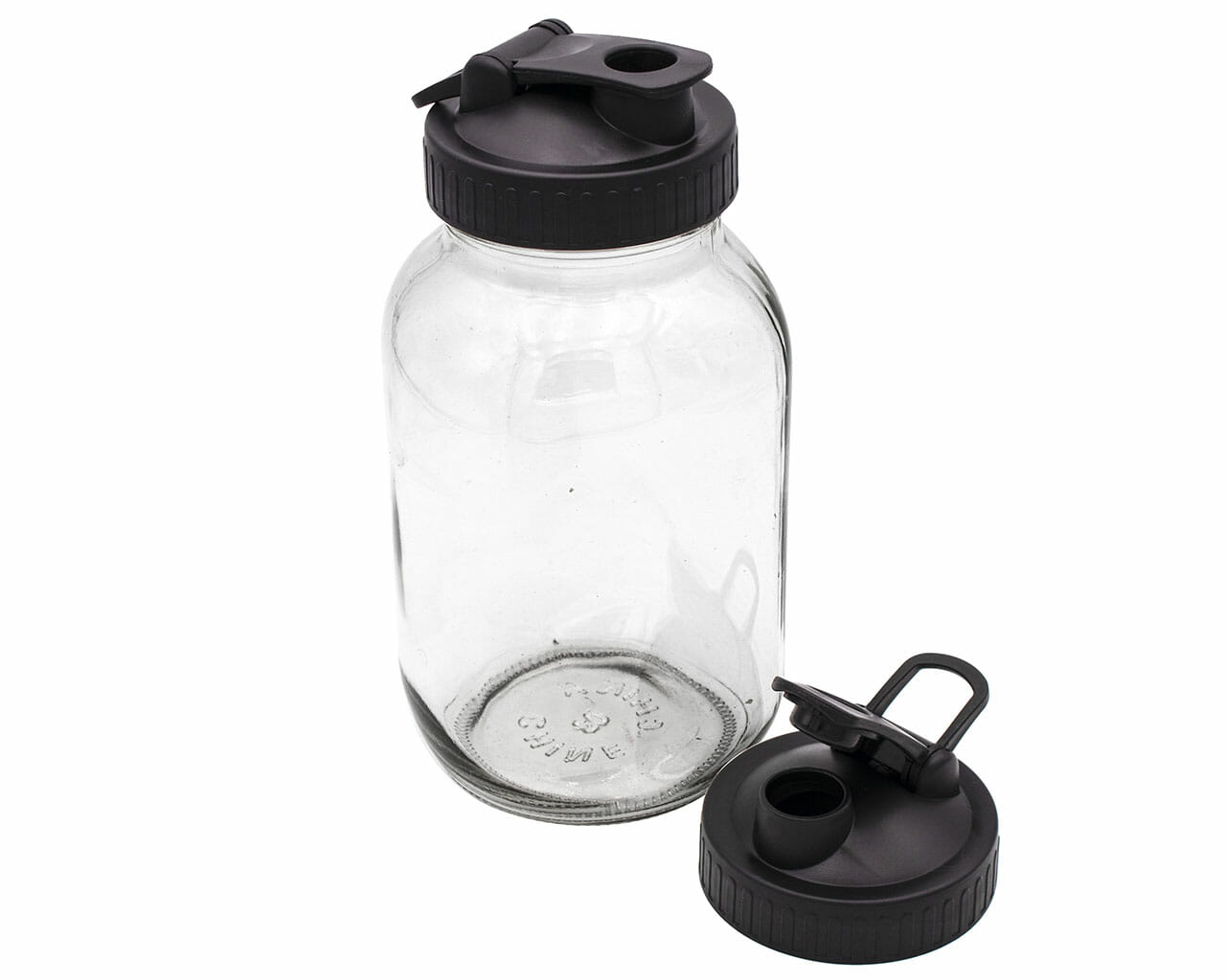 Pour & Store Lid with Carry Loop for Mason Jars
