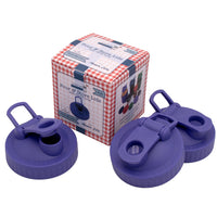 Pour & Store Shaker Lid with Carry Loop for Mason Jars