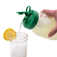 Pour & Store Shaker Lid with Carry Loop for Mason Jars