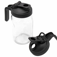Pour & Store Pitcher Lid with Handle for Mason Jars