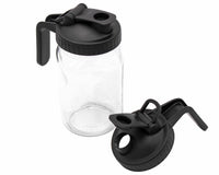 Pour & Store Pitcher Lid with Handle for Mason Jars