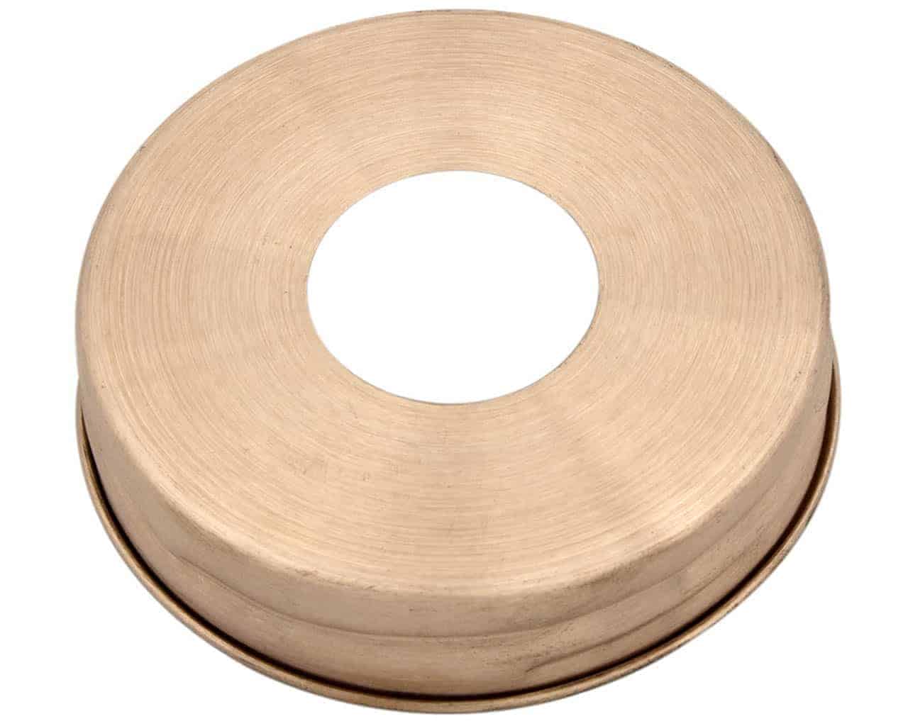 Real copper soap dispenser lid adapter for regular mouth Mason jars