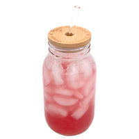 Bamboo Straw Hole Tumbler Lid