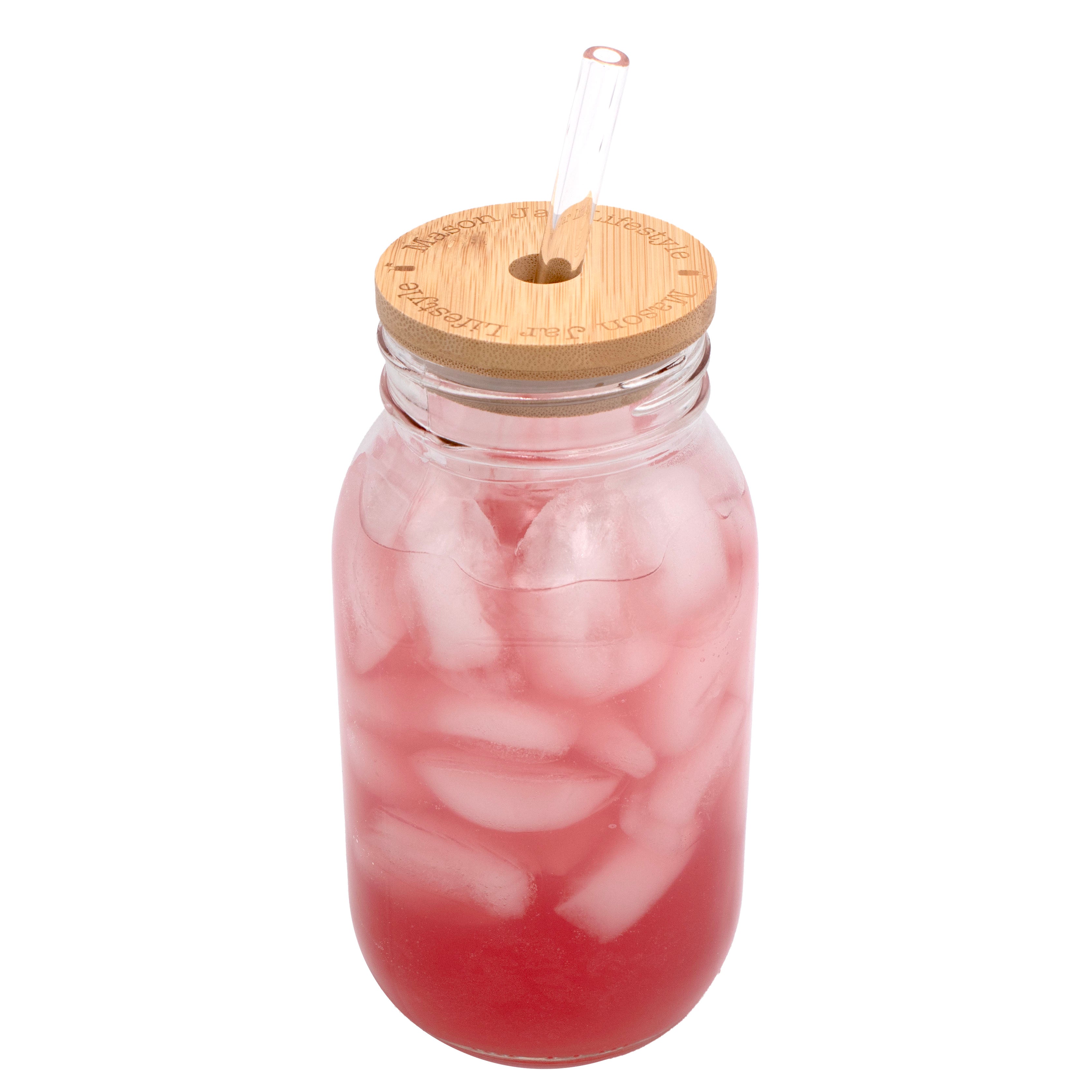 Bamboo Straw Hole Tumbler Lid