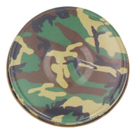 Camouflage Metal Storage Lids for Regular Mouth Mason Jars 6pk