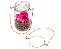 Copper Wire Handles for Mason Jars