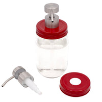 Painted Enamel Soap Pump Kit for Regular Mouth Mason Jars