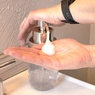 Mirror/Chrome Foaming Soap Pump for Regular Mouth Mason Jars