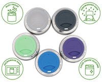 mason-jar-lifestyle-regular-mouth-silicone-drinking-coffee-lids-bright-blue-frost-charcoal-gray-mint-green-ultra-violet-purple-top-icons-2