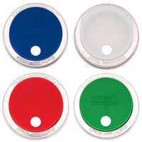 Silicone Straw Hole Tumbler with Stainless Steel Band for Mason Jars