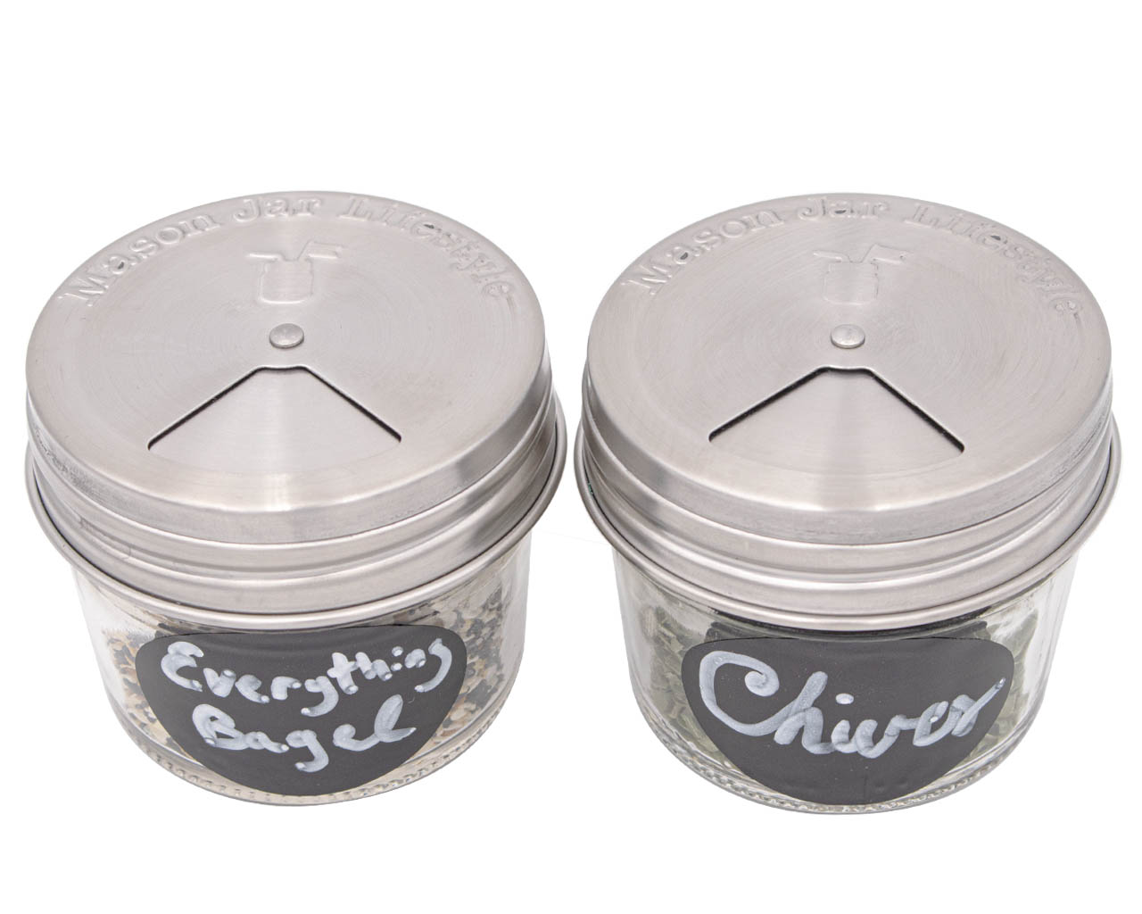 Stainless Steel Spice Shaker Lid for Regular Mouth Mason Jars
