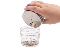 Stainless Steel Spice Shaker Lid for Regular Mouth Mason Jars