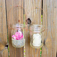 Copper Wire Handles for Mason Jars