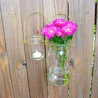 Gold Wire Handles for Regular or Wide Mouth Mason Jars