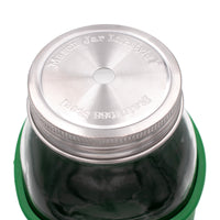 Straw Hole Tumbler Stainless Steel Lids for Mason Jars 5 Pack