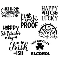 Saint Patrick's Day Laser Engraved Sleeves